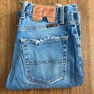 Lucky Brand Vintage Dungarees Denim Slim Bootleg Jeans Size 28